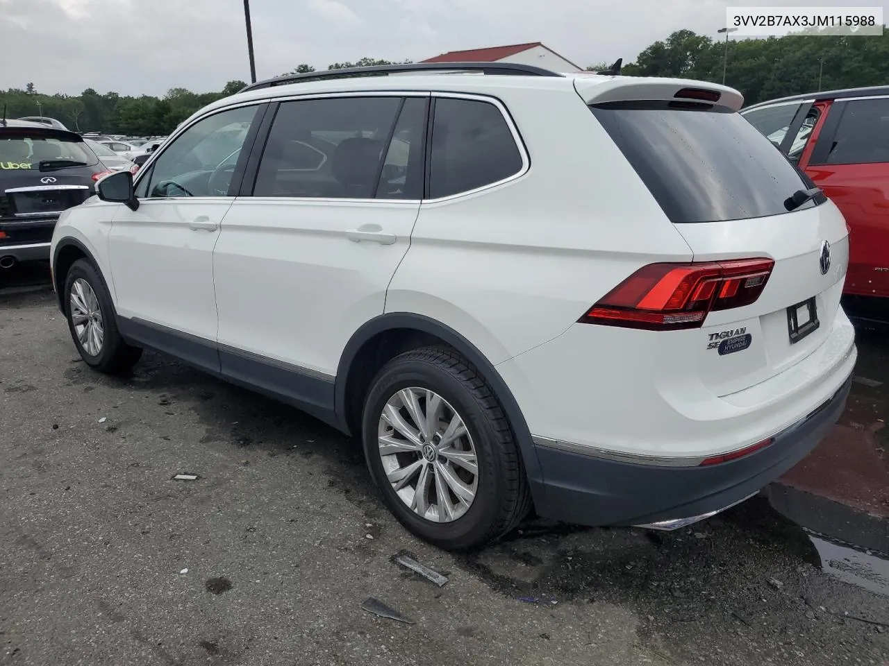 3VV2B7AX3JM115988 2018 Volkswagen Tiguan Se