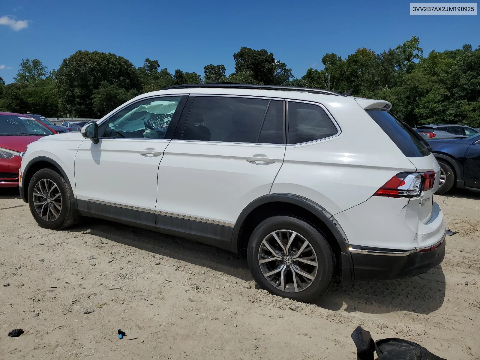 2018 Volkswagen Tiguan Se VIN: 3VV2B7AX2JM190925 Lot: 66914914