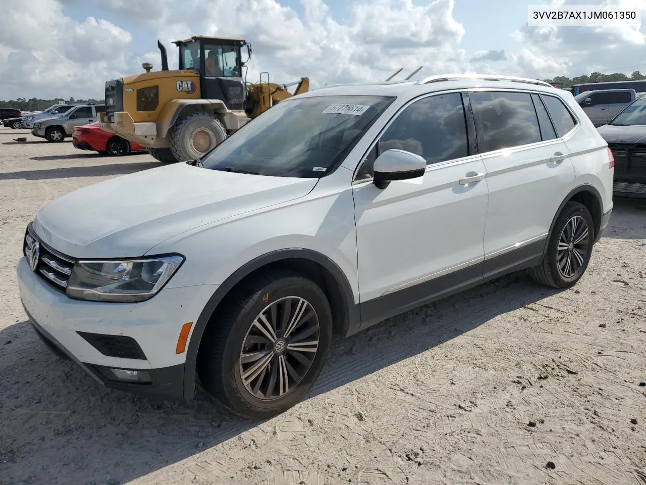 2018 Volkswagen Tiguan Se VIN: 3VV2B7AX1JM061350 Lot: 67275614