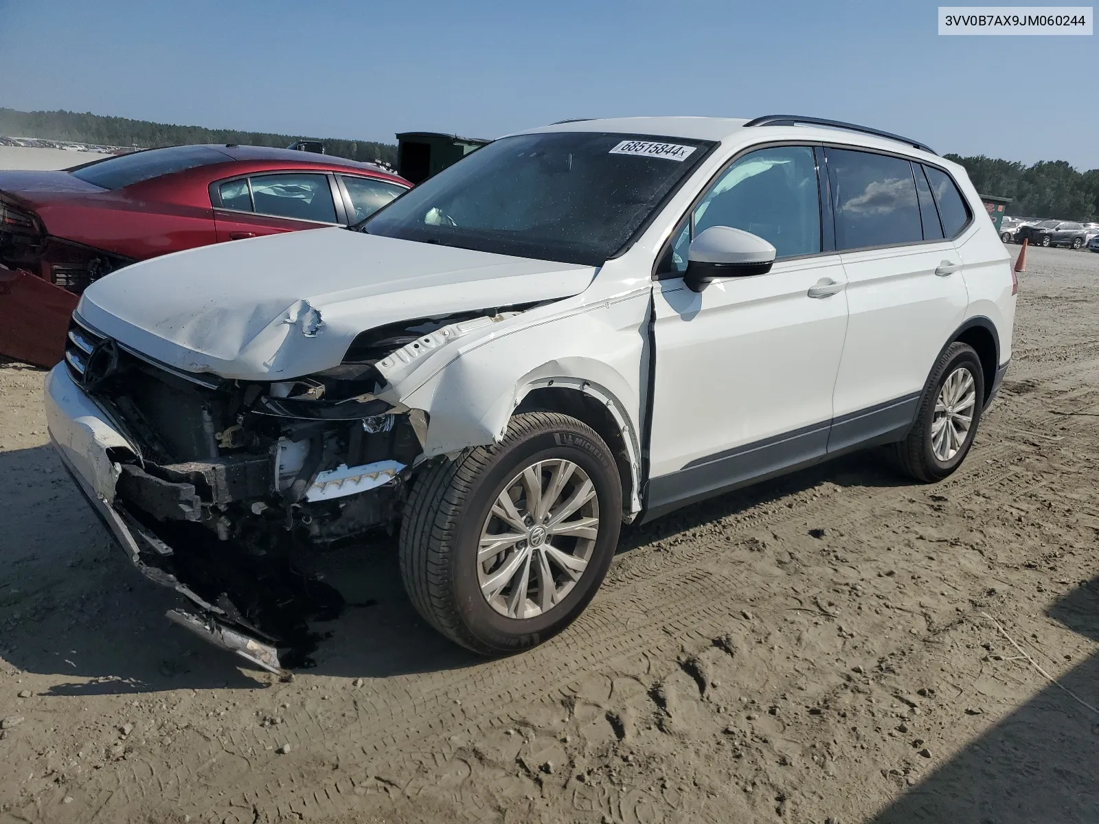 3VV0B7AX9JM060244 2018 Volkswagen Tiguan S