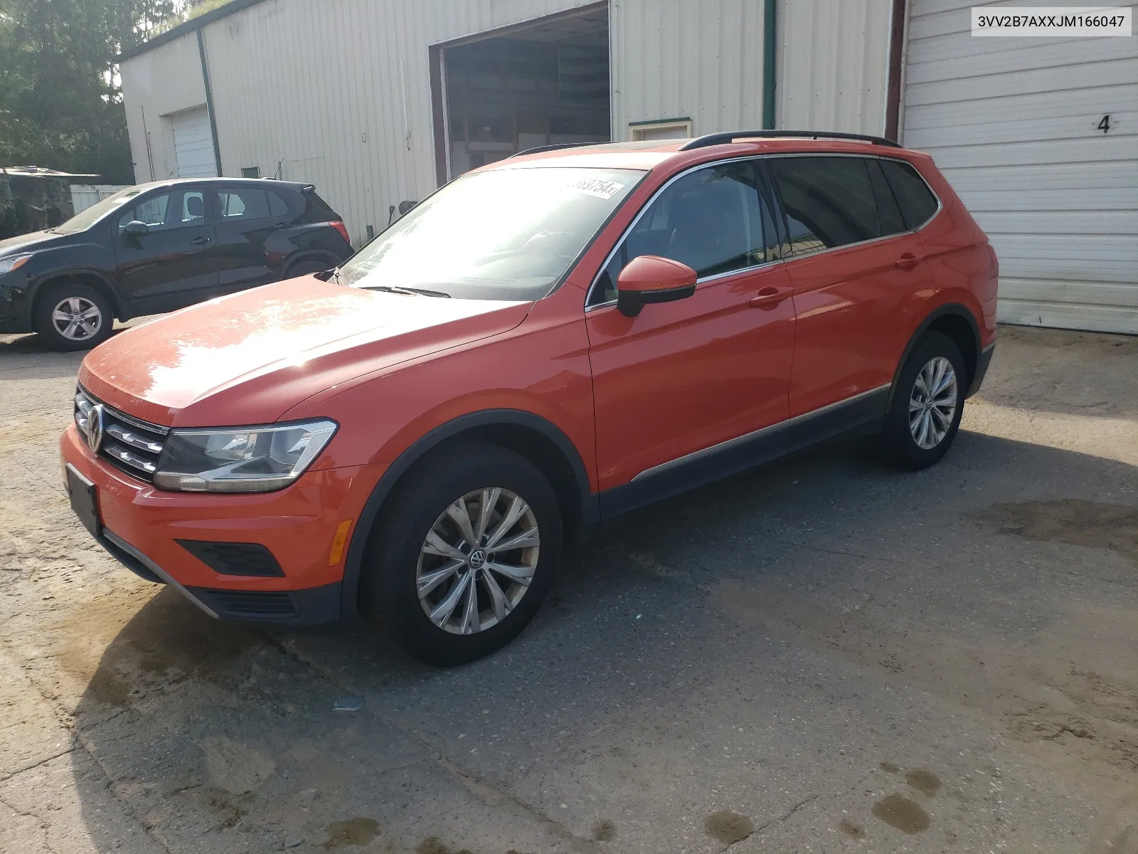 2018 Volkswagen Tiguan Se VIN: 3VV2B7AXXJM166047 Lot: 68689754