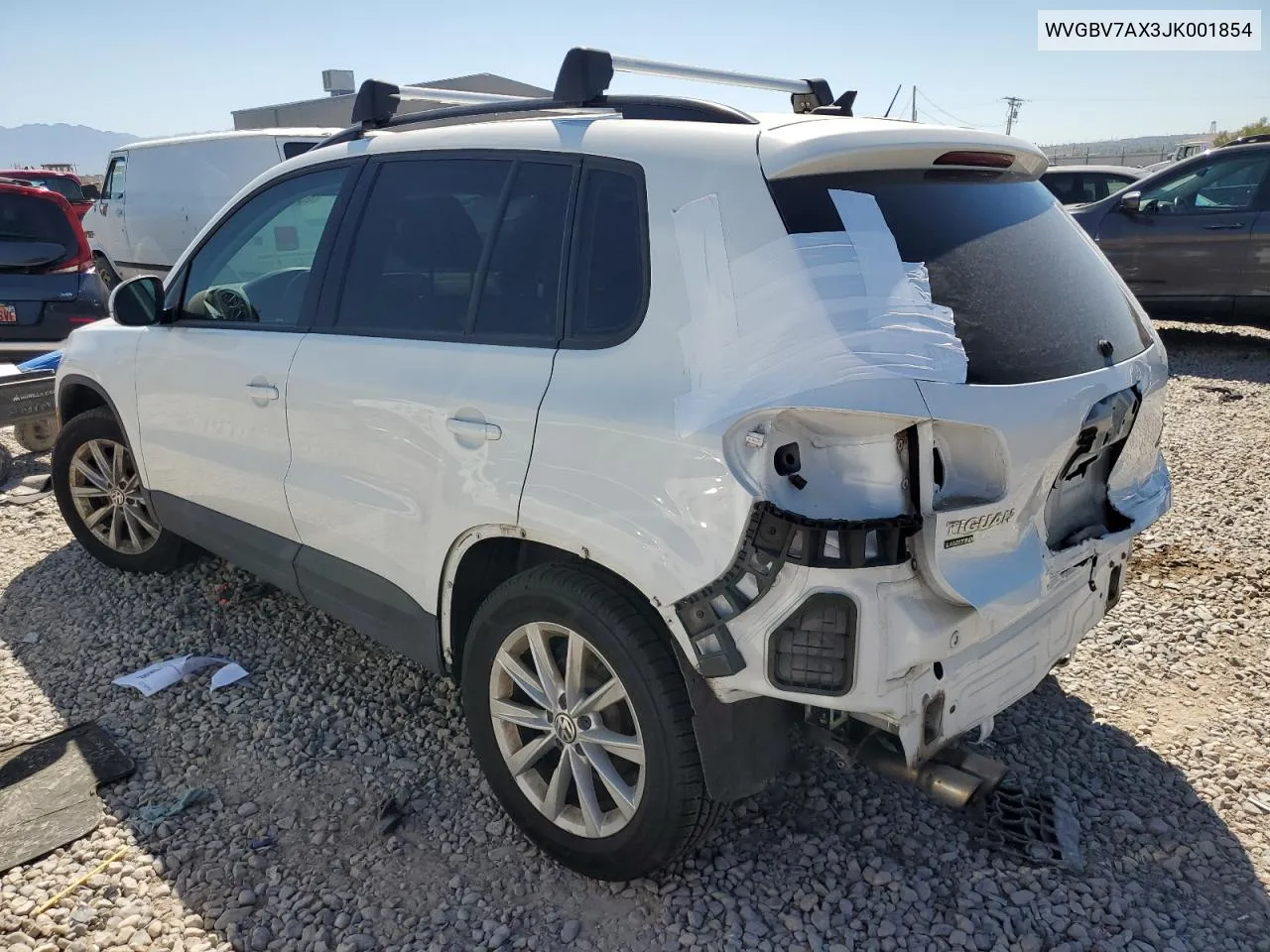 WVGBV7AX3JK001854 2018 Volkswagen Tiguan Limited