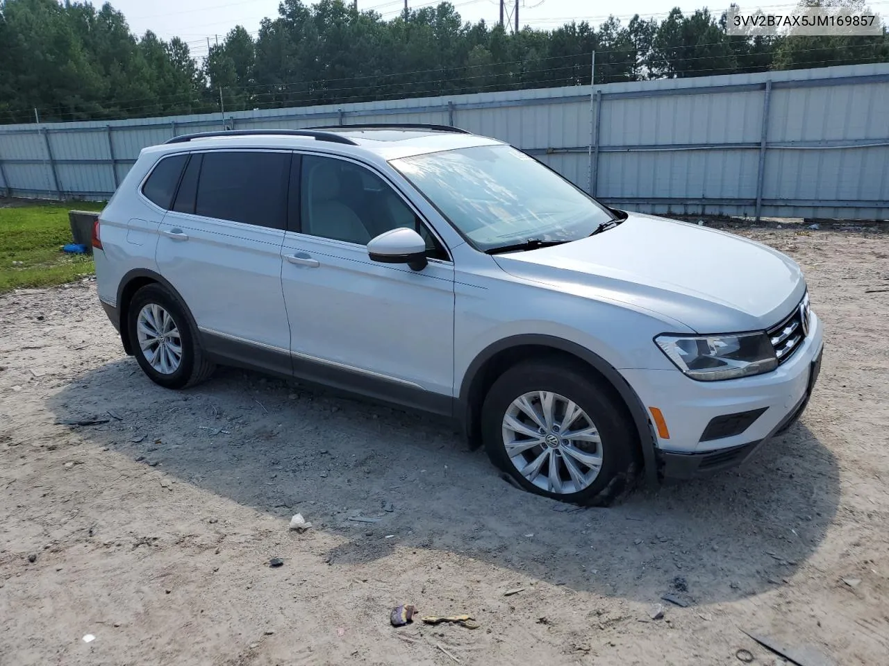 2018 Volkswagen Tiguan Se VIN: 3VV2B7AX5JM169857 Lot: 68999784