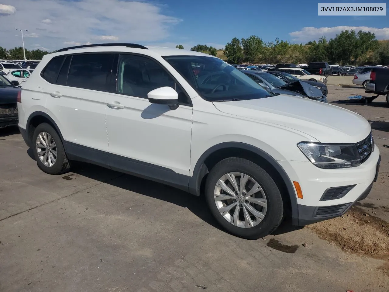 2018 Volkswagen Tiguan S VIN: 3VV1B7AX3JM108079 Lot: 69208224