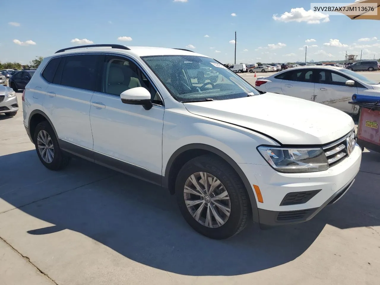 2018 Volkswagen Tiguan Se VIN: 3VV2B7AX7JM113676 Lot: 69249154