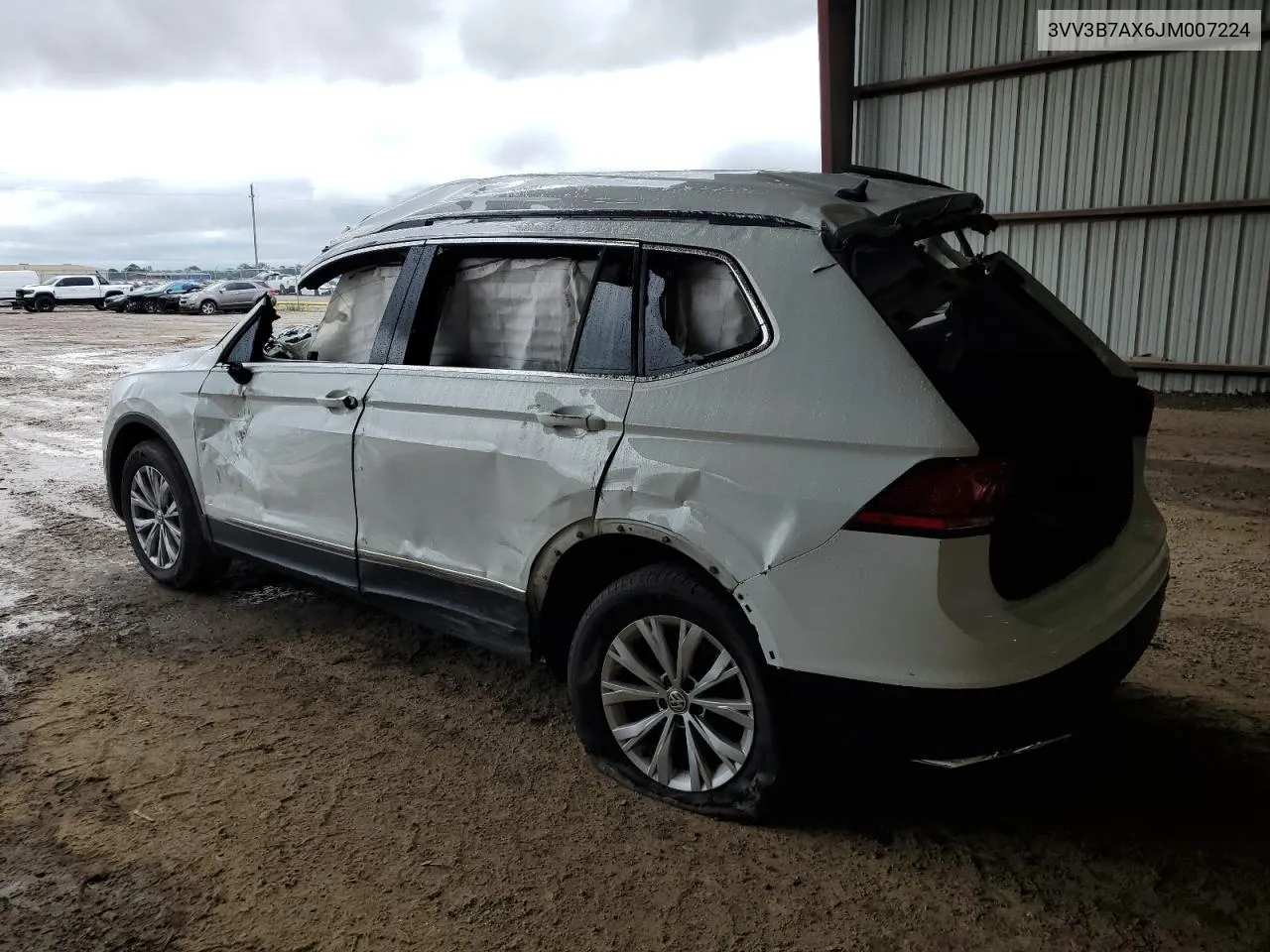 2018 Volkswagen Tiguan Se VIN: 3VV3B7AX6JM007224 Lot: 69618004