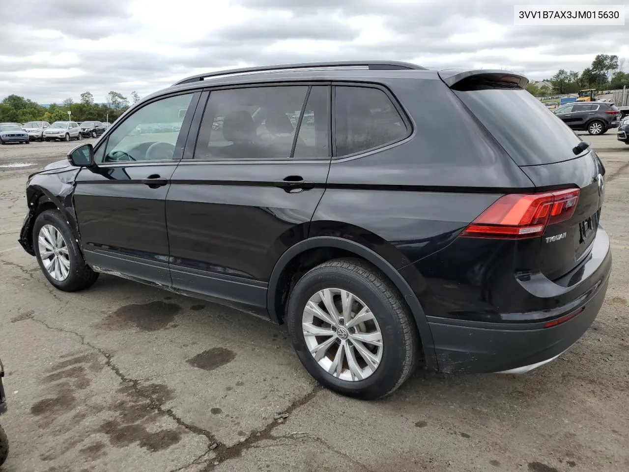 2018 Volkswagen Tiguan S VIN: 3VV1B7AX3JM015630 Lot: 69688484