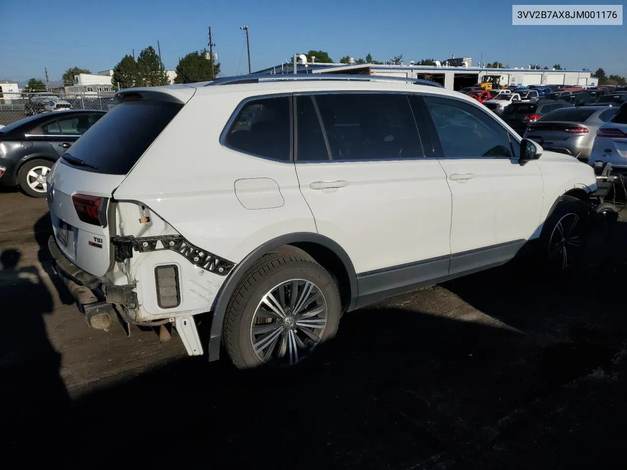 2018 Volkswagen Tiguan Se VIN: 3VV2B7AX8JM001176 Lot: 69772874