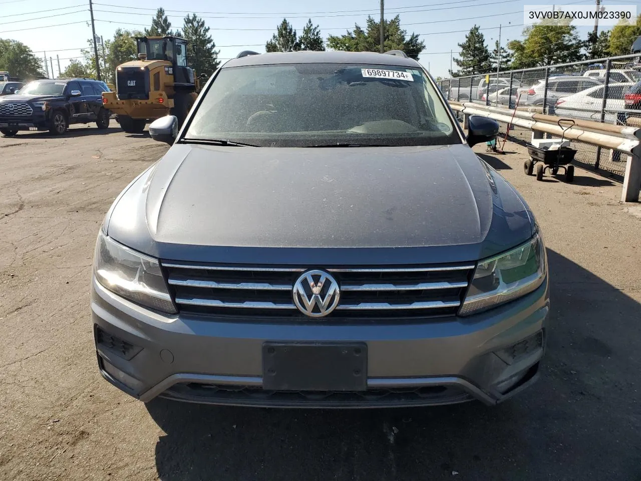 3VV0B7AX0JM023390 2018 Volkswagen Tiguan S