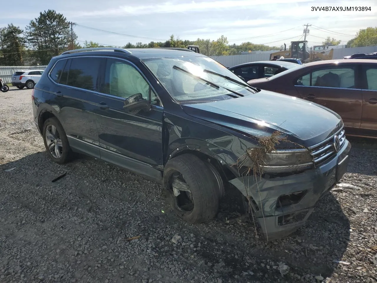 2018 Volkswagen Tiguan Sel Premium VIN: 3VV4B7AX9JM193894 Lot: 71163504