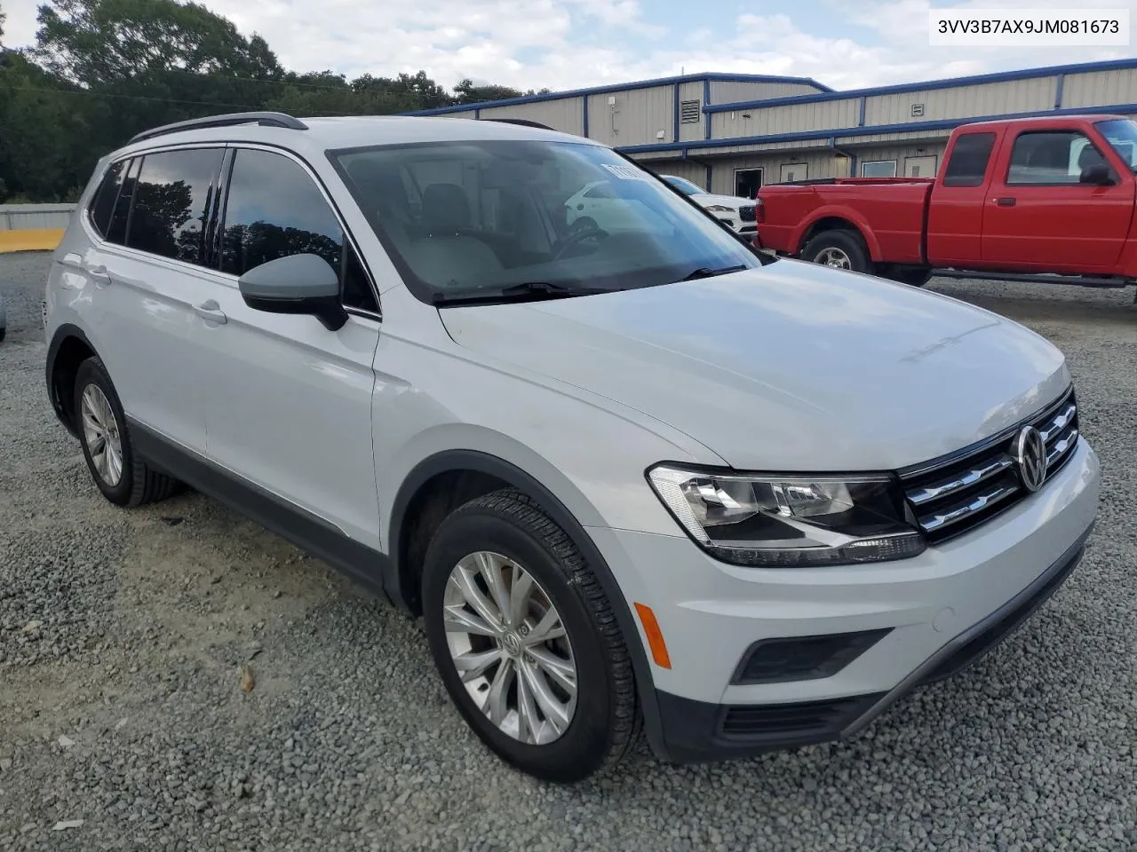 2018 Volkswagen Tiguan Se VIN: 3VV3B7AX9JM081673 Lot: 71167814