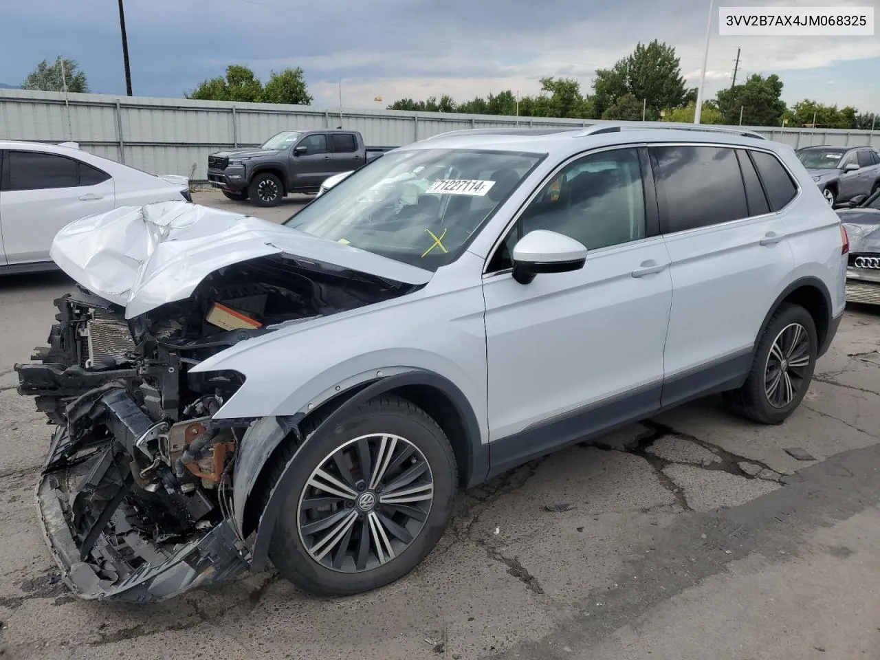 2018 Volkswagen Tiguan Se VIN: 3VV2B7AX4JM068325 Lot: 71227114