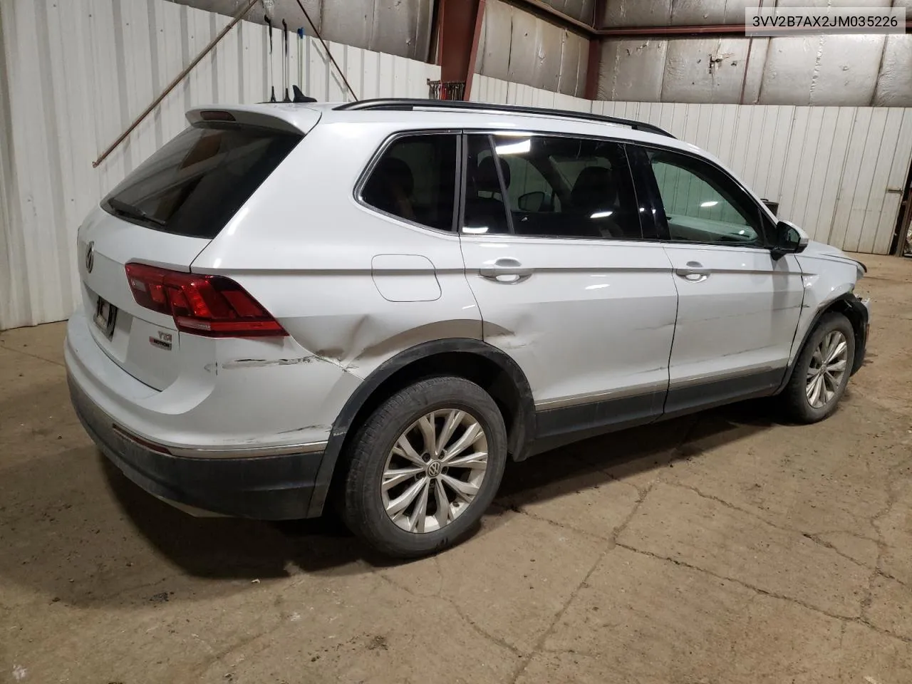 2018 Volkswagen Tiguan Se VIN: 3VV2B7AX2JM035226 Lot: 71664754