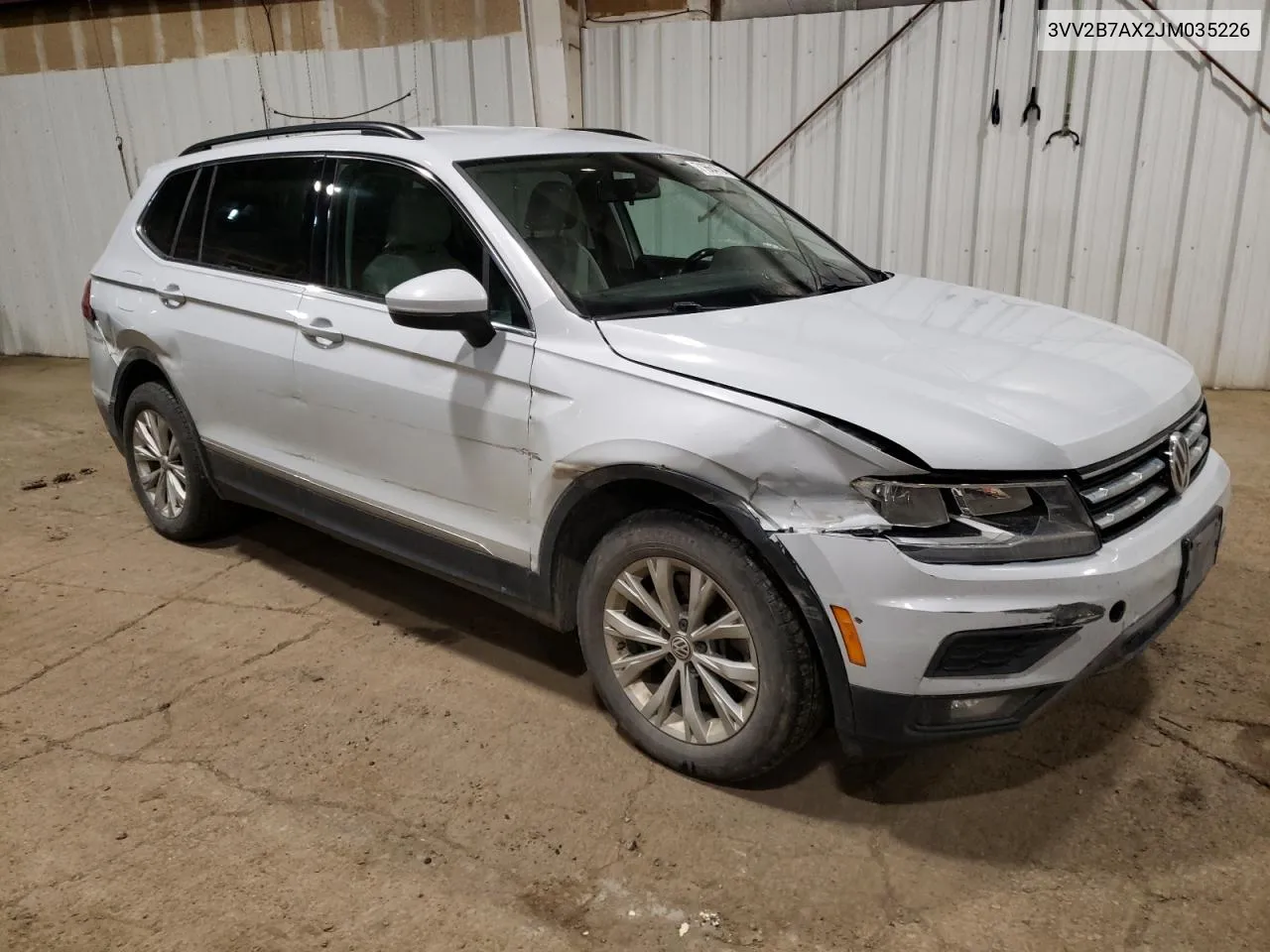 2018 Volkswagen Tiguan Se VIN: 3VV2B7AX2JM035226 Lot: 71664754