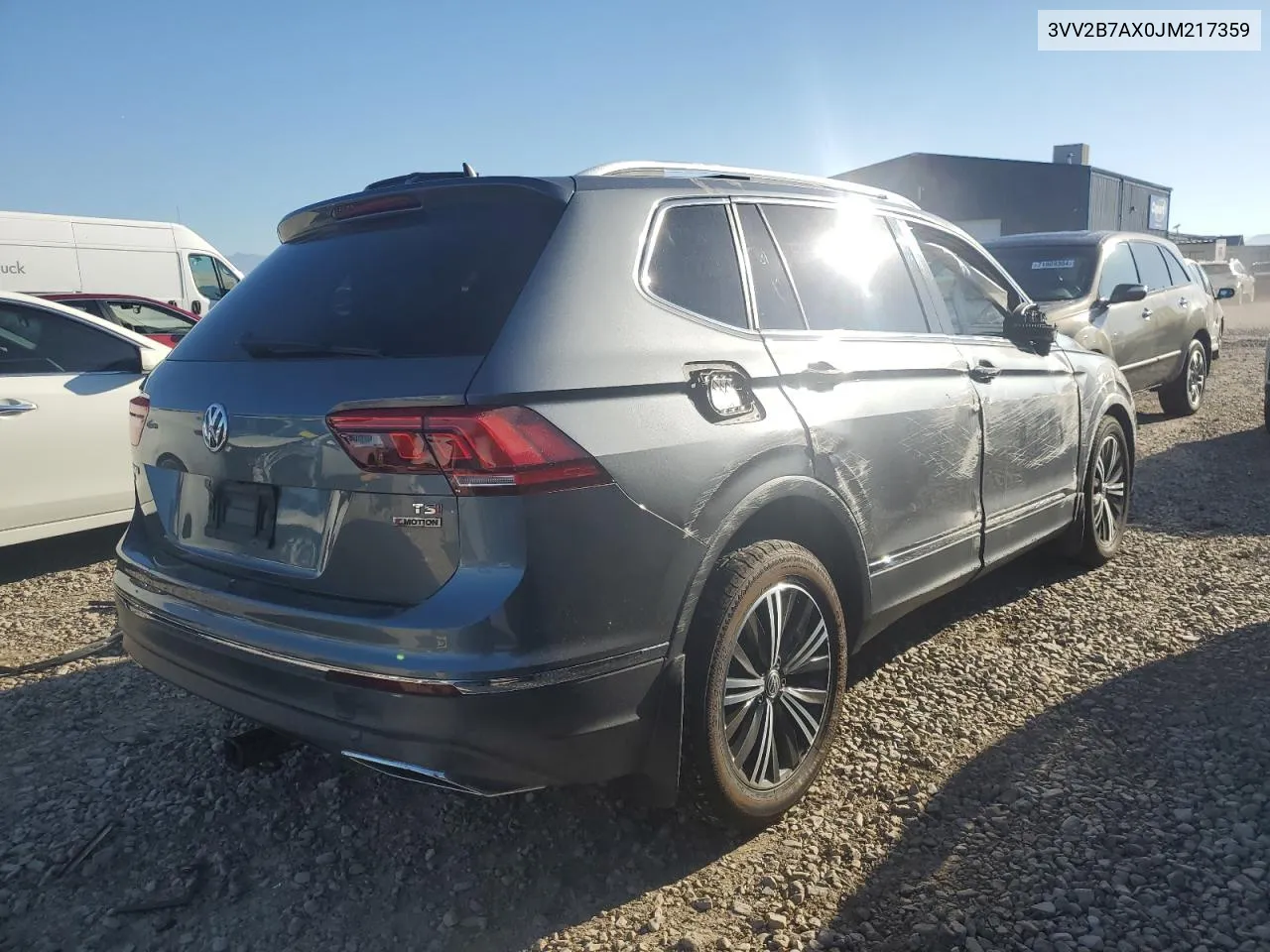 2018 Volkswagen Tiguan Se VIN: 3VV2B7AX0JM217359 Lot: 71955894