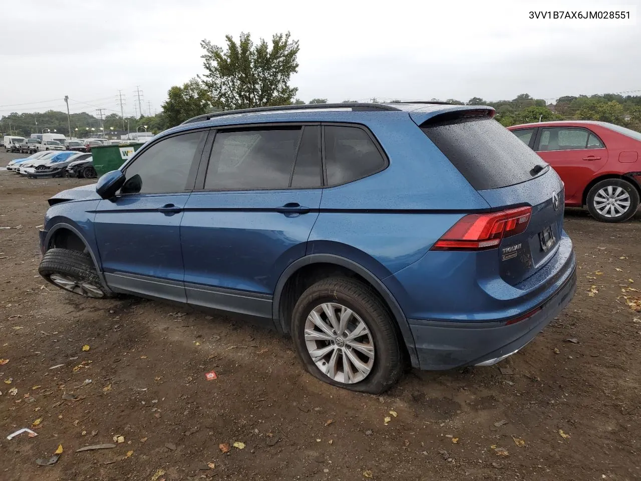 2018 Volkswagen Tiguan S VIN: 3VV1B7AX6JM028551 Lot: 72019194