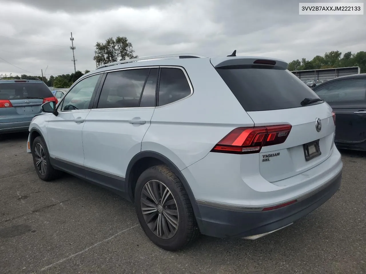 2018 Volkswagen Tiguan Se VIN: 3VV2B7AXXJM222133 Lot: 72062314