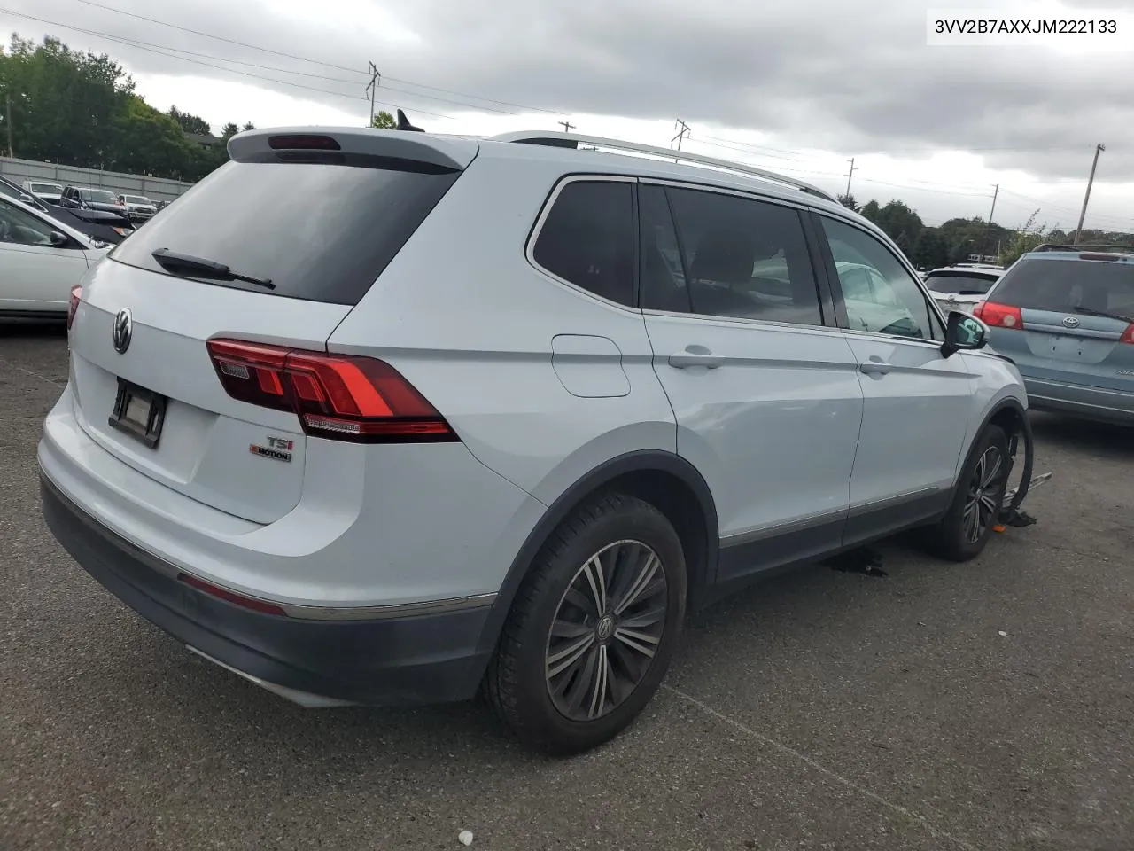 2018 Volkswagen Tiguan Se VIN: 3VV2B7AXXJM222133 Lot: 72062314