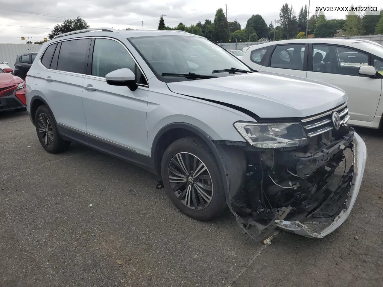 2018 Volkswagen Tiguan Se VIN: 3VV2B7AXXJM222133 Lot: 72062314