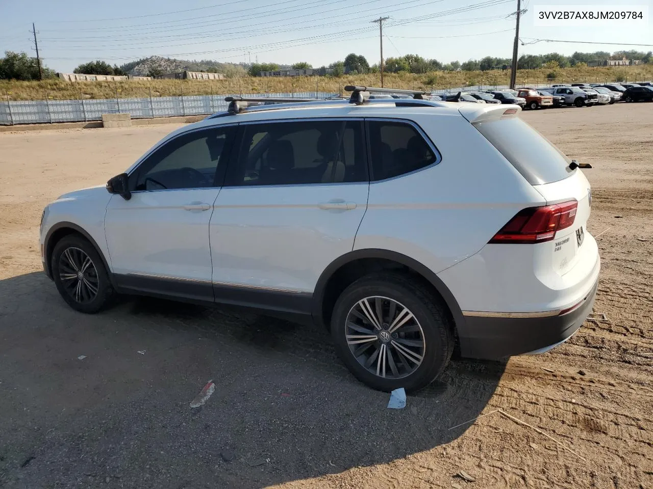 2018 Volkswagen Tiguan Se VIN: 3VV2B7AX8JM209784 Lot: 72444064