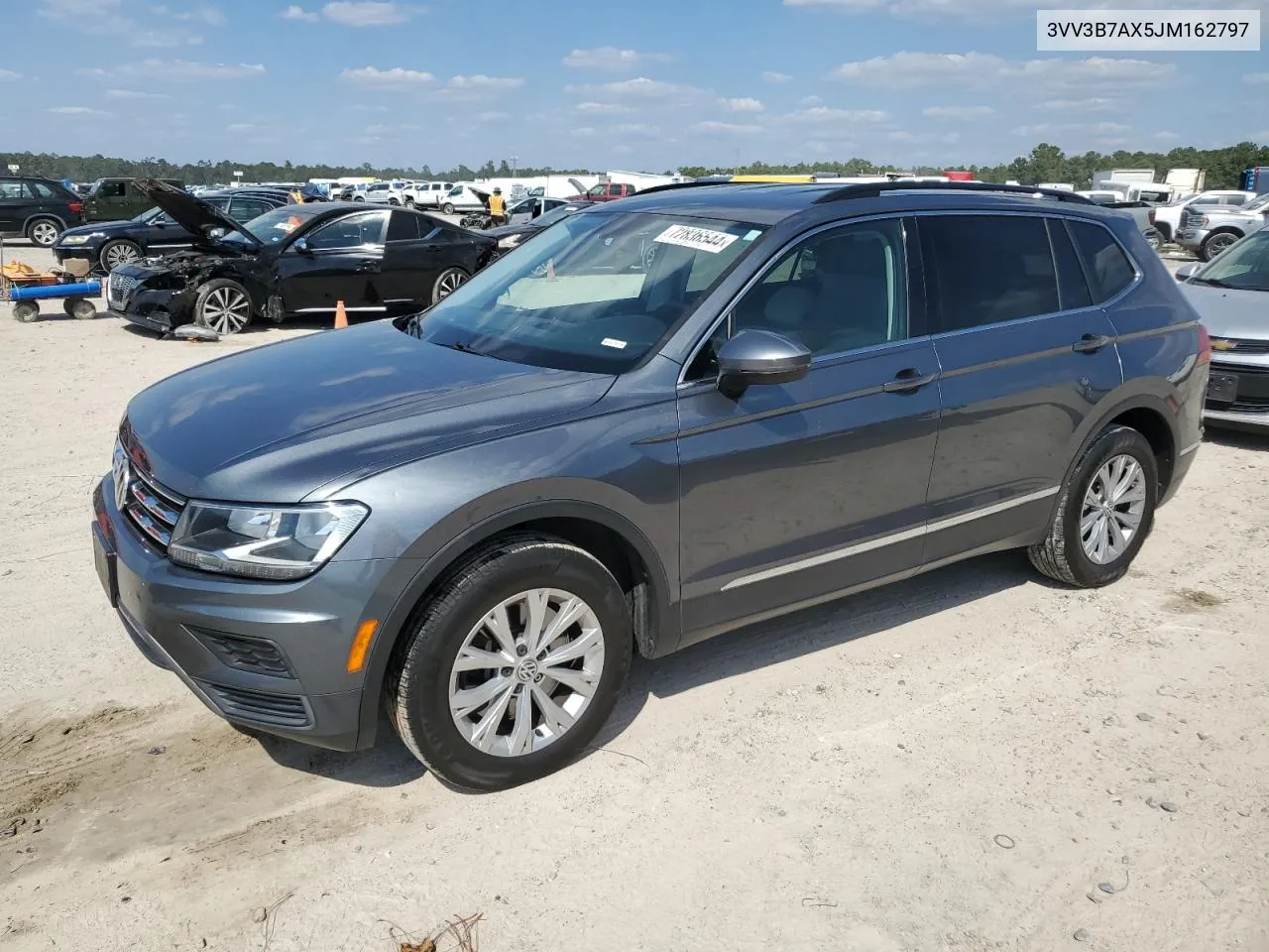 2018 Volkswagen Tiguan Se VIN: 3VV3B7AX5JM162797 Lot: 72836544