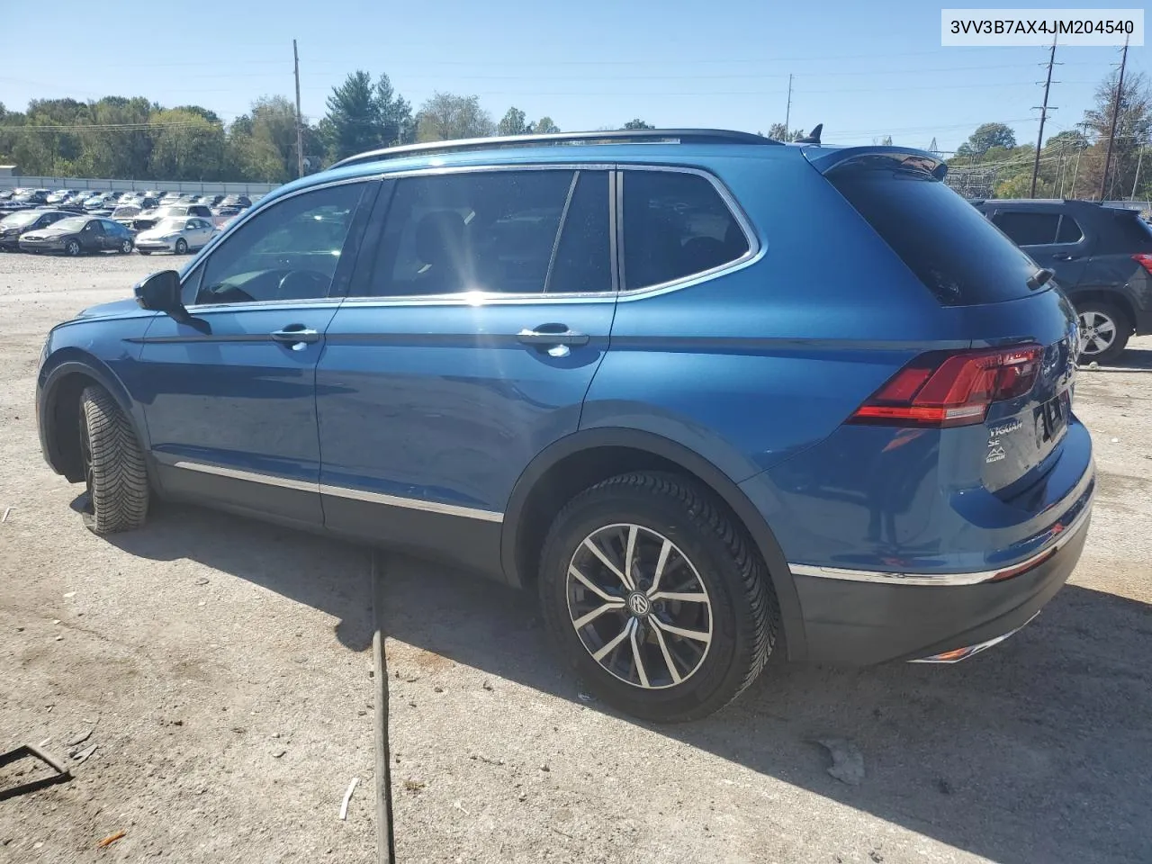 2018 Volkswagen Tiguan Se VIN: 3VV3B7AX4JM204540 Lot: 72932324