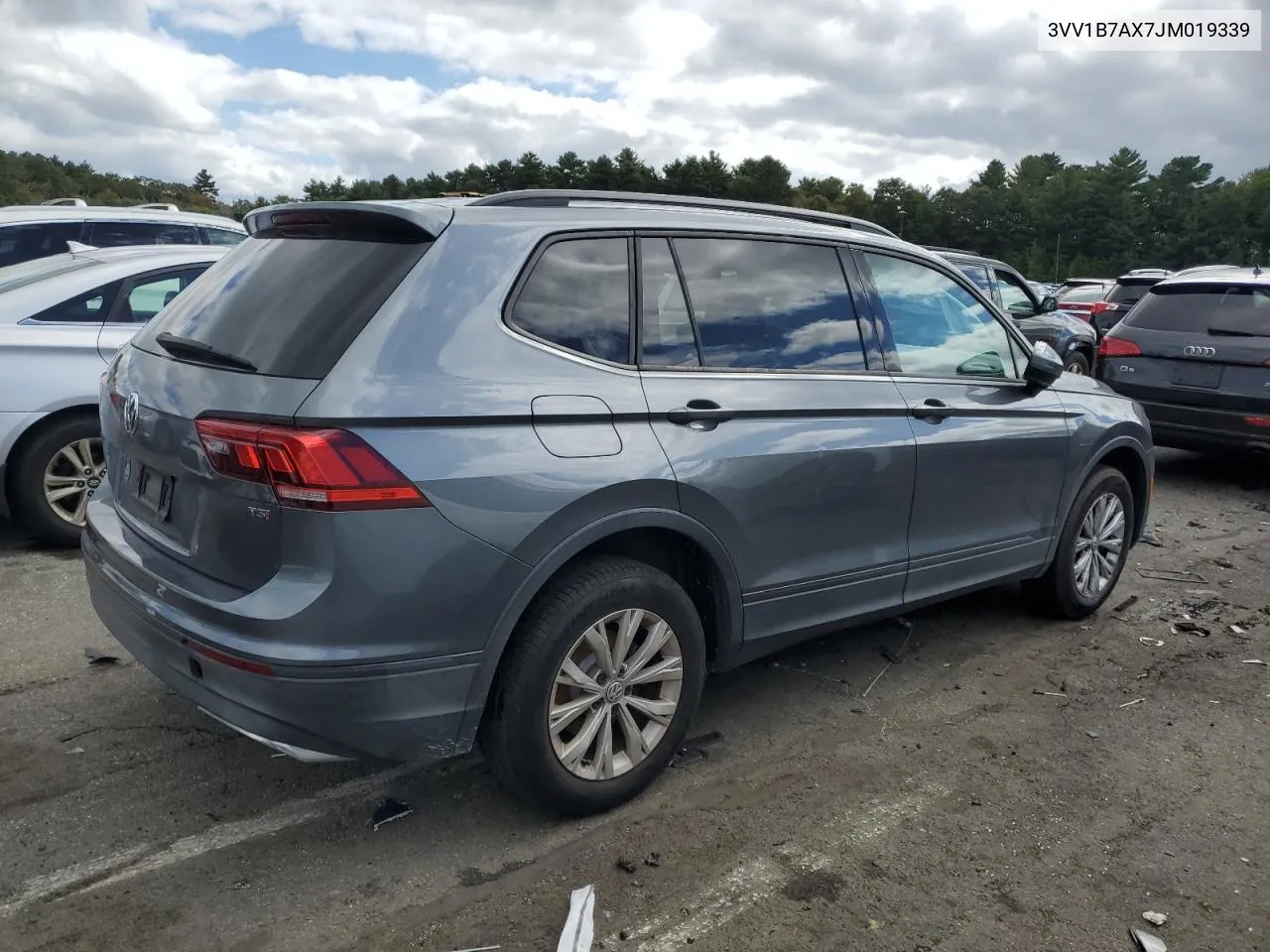 2018 Volkswagen Tiguan S VIN: 3VV1B7AX7JM019339 Lot: 72990764