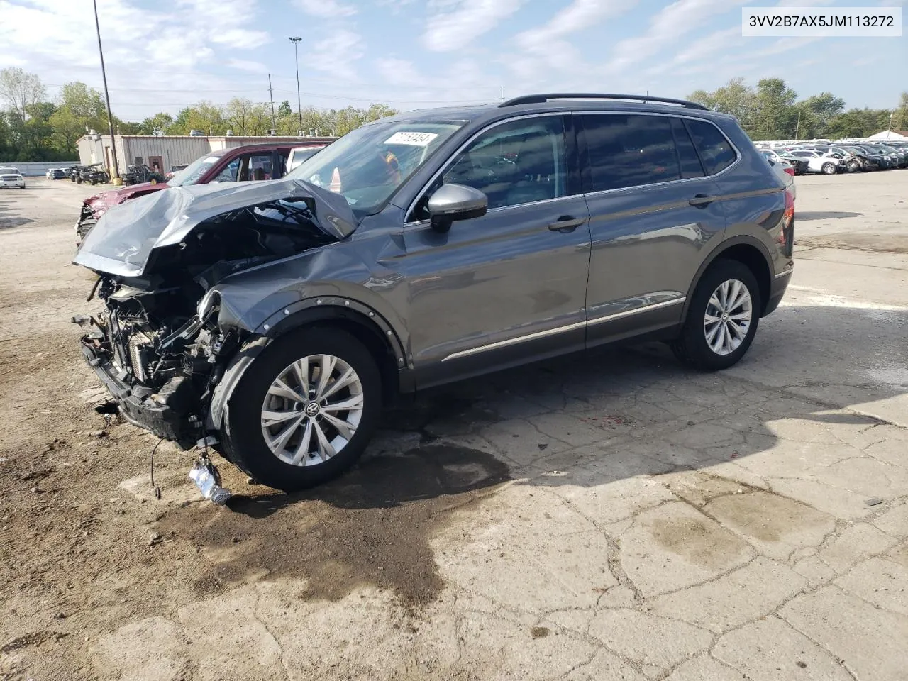 2018 Volkswagen Tiguan Se VIN: 3VV2B7AX5JM113272 Lot: 73153454