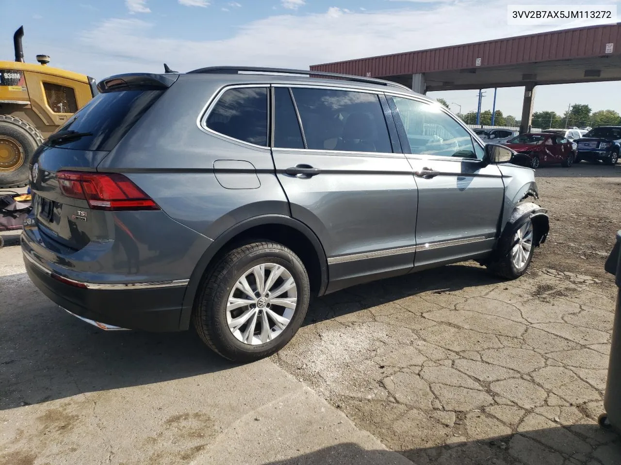 2018 Volkswagen Tiguan Se VIN: 3VV2B7AX5JM113272 Lot: 73153454