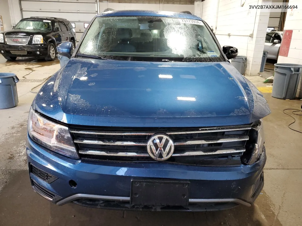 2018 Volkswagen Tiguan Se VIN: 3VV2B7AXXJM166694 Lot: 73173934