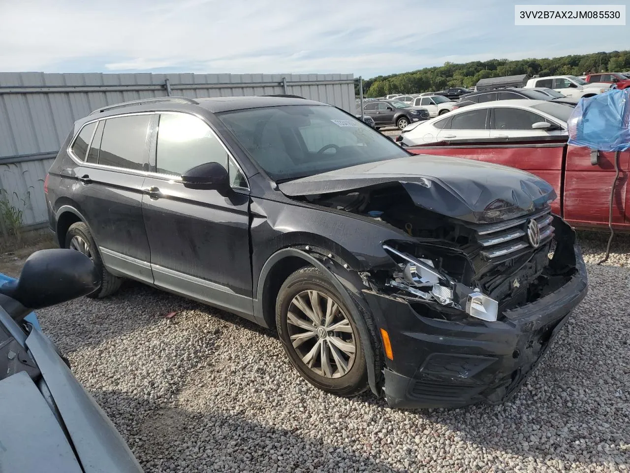 2018 Volkswagen Tiguan Se VIN: 3VV2B7AX2JM085530 Lot: 73341854