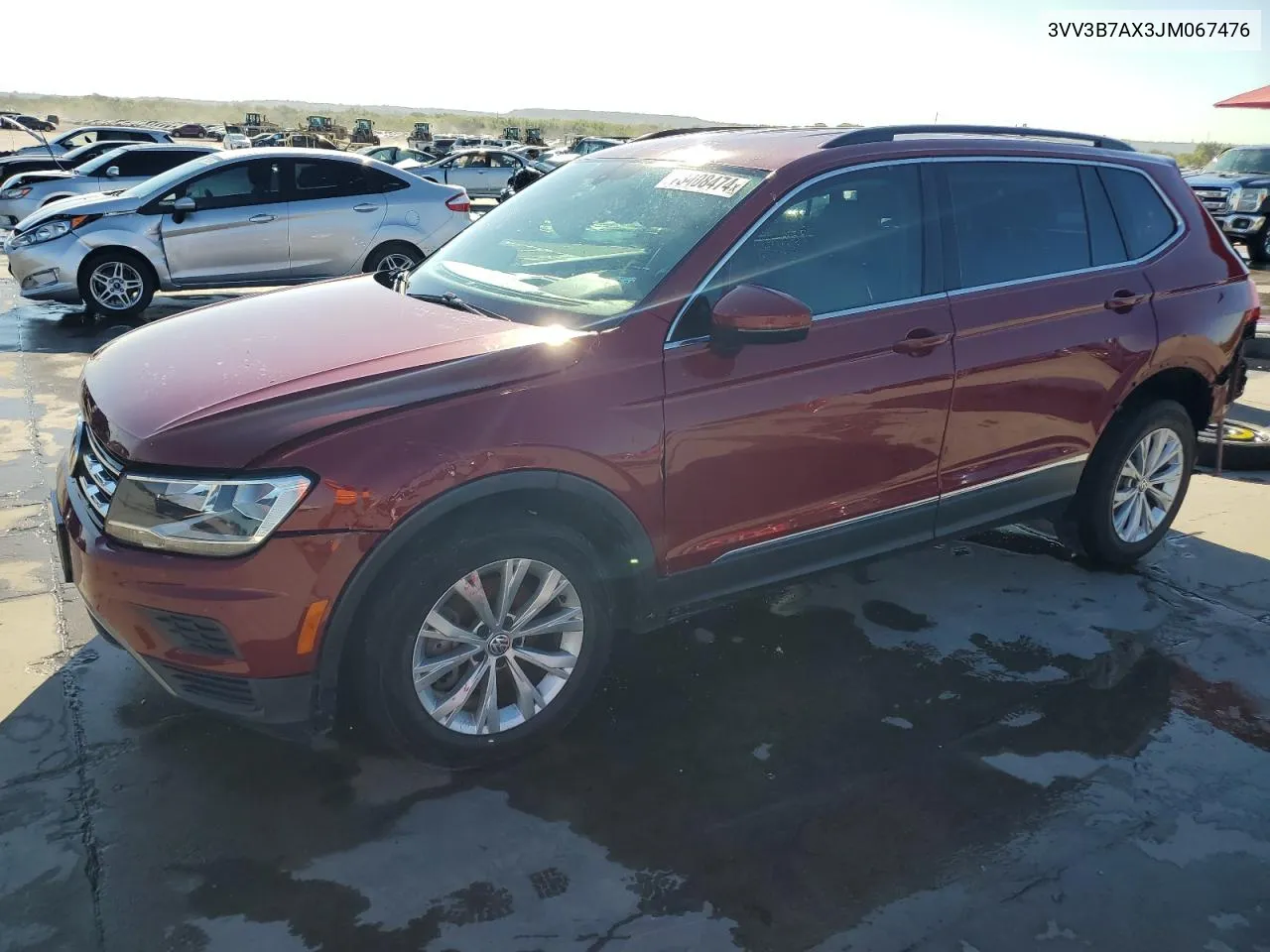 3VV3B7AX3JM067476 2018 Volkswagen Tiguan Se