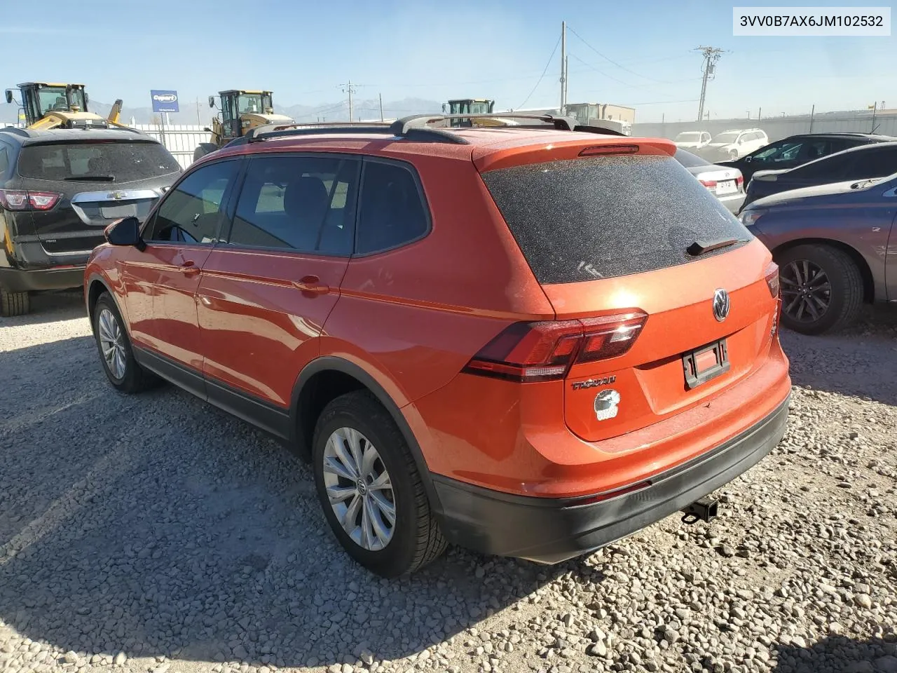 2018 Volkswagen Tiguan S VIN: 3VV0B7AX6JM102532 Lot: 73425974