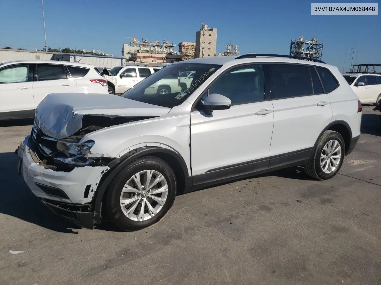 2018 Volkswagen Tiguan S VIN: 3VV1B7AX4JM068448 Lot: 73670954