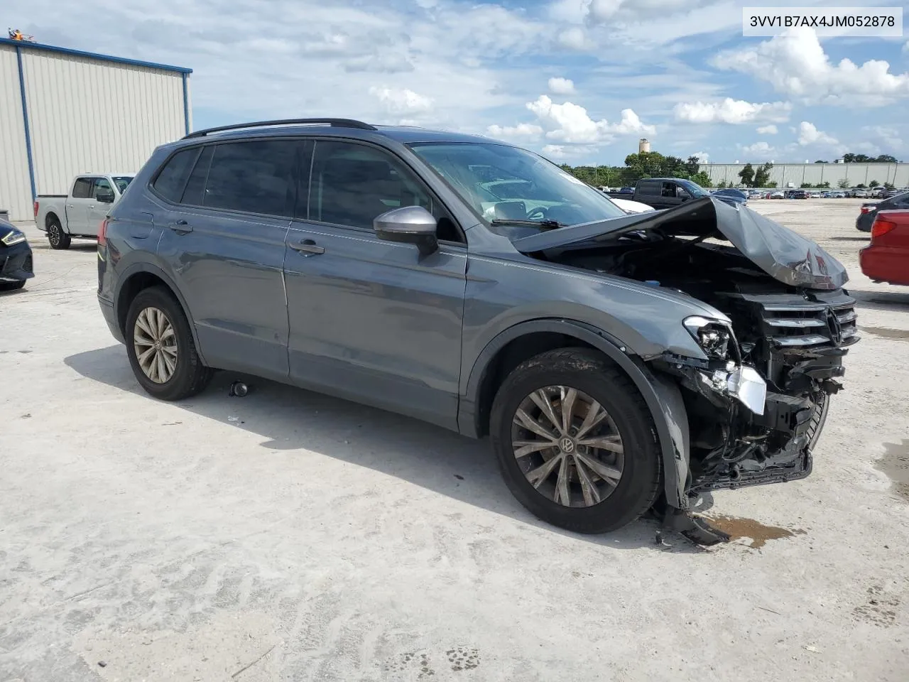 2018 Volkswagen Tiguan S VIN: 3VV1B7AX4JM052878 Lot: 73860174