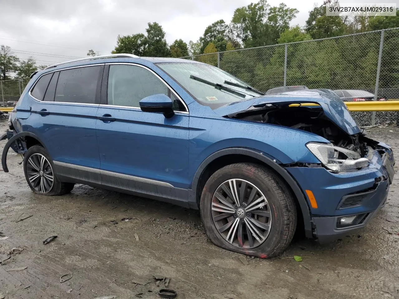 2018 Volkswagen Tiguan Se VIN: 3VV2B7AX4JM029315 Lot: 73879124