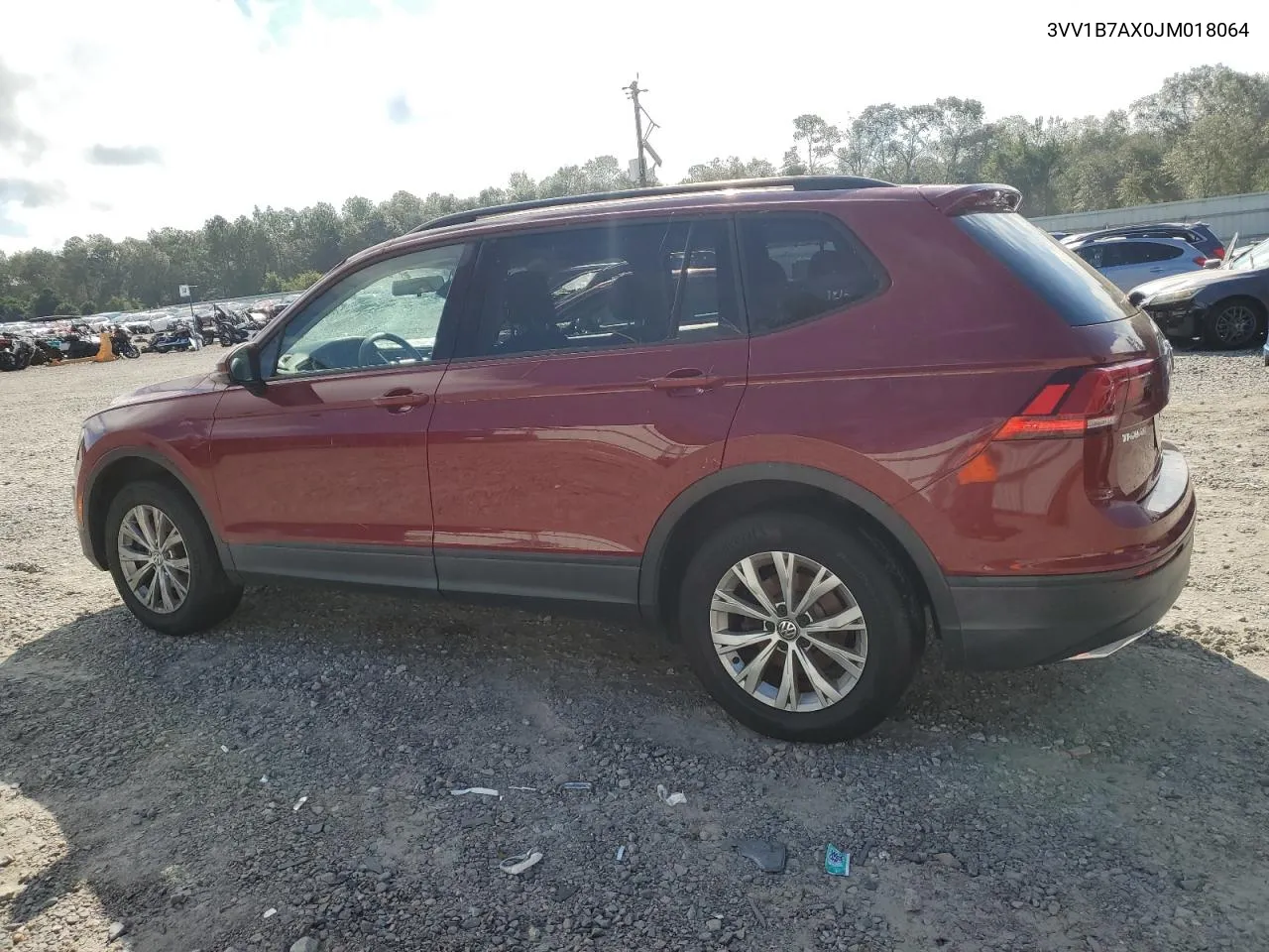 2018 Volkswagen Tiguan S VIN: 3VV1B7AX0JM018064 Lot: 73890434