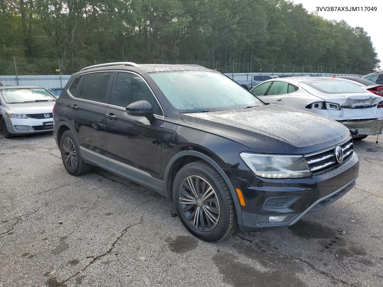 2018 Volkswagen Tiguan Se VIN: 3VV3B7AX5JM117049 Lot: 73921964