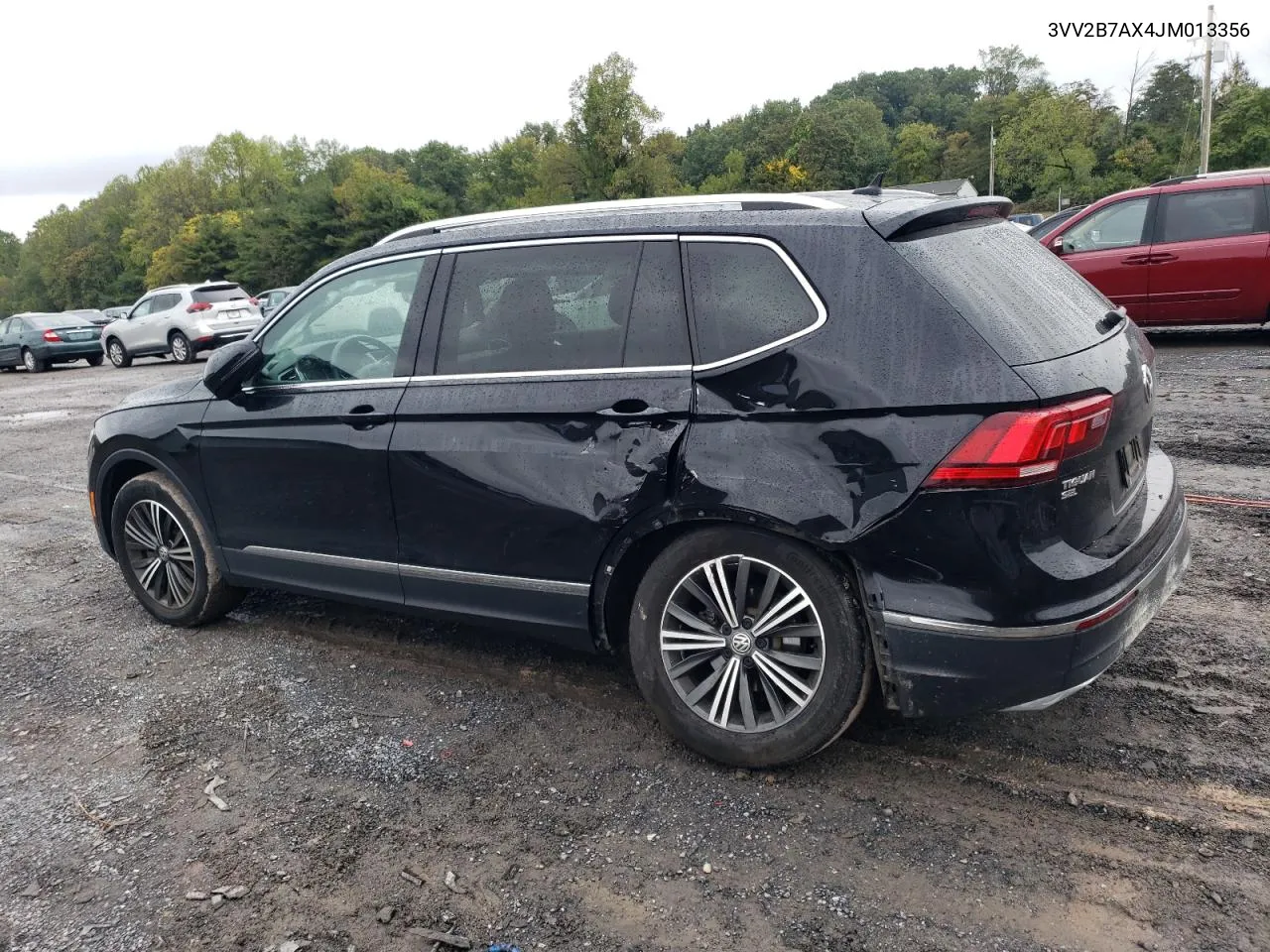 2018 Volkswagen Tiguan Se VIN: 3VV2B7AX4JM013356 Lot: 74014054