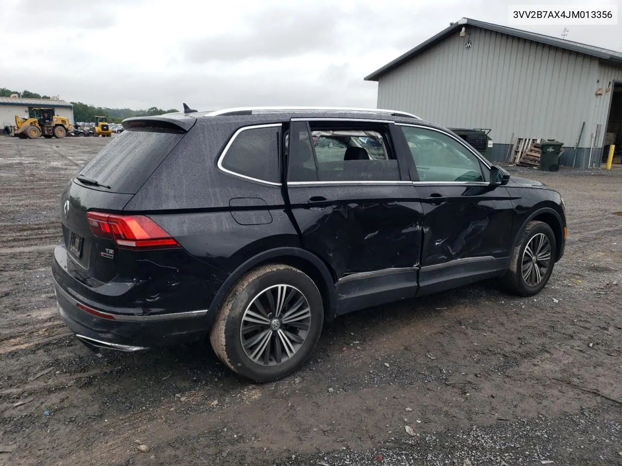 2018 Volkswagen Tiguan Se VIN: 3VV2B7AX4JM013356 Lot: 74014054