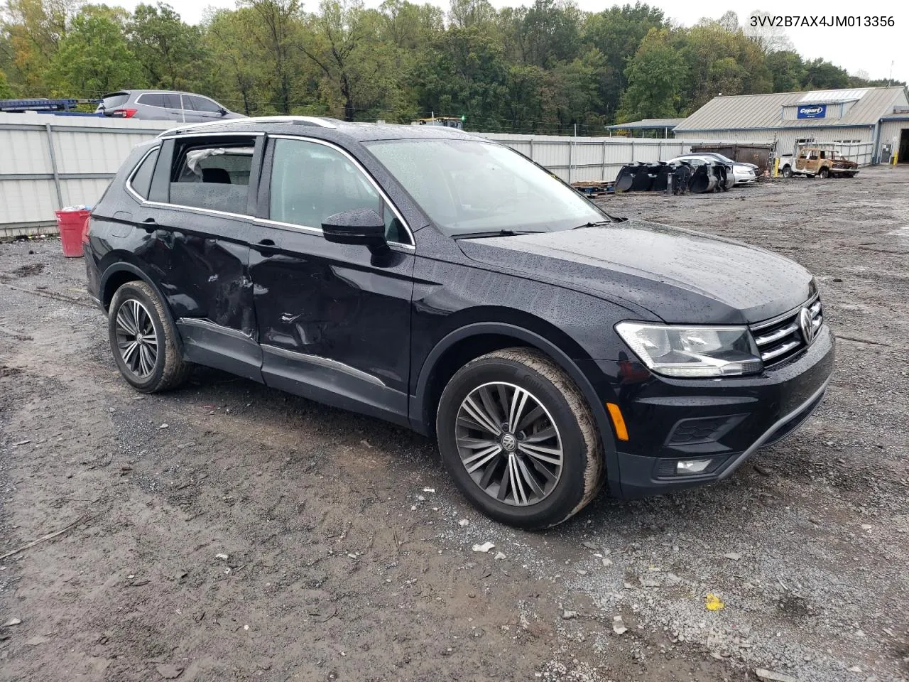 2018 Volkswagen Tiguan Se VIN: 3VV2B7AX4JM013356 Lot: 74014054