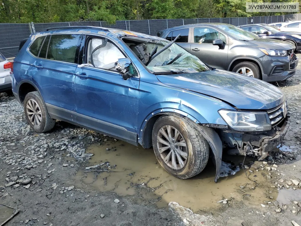 3VV2B7AX3JM101783 2018 Volkswagen Tiguan Se