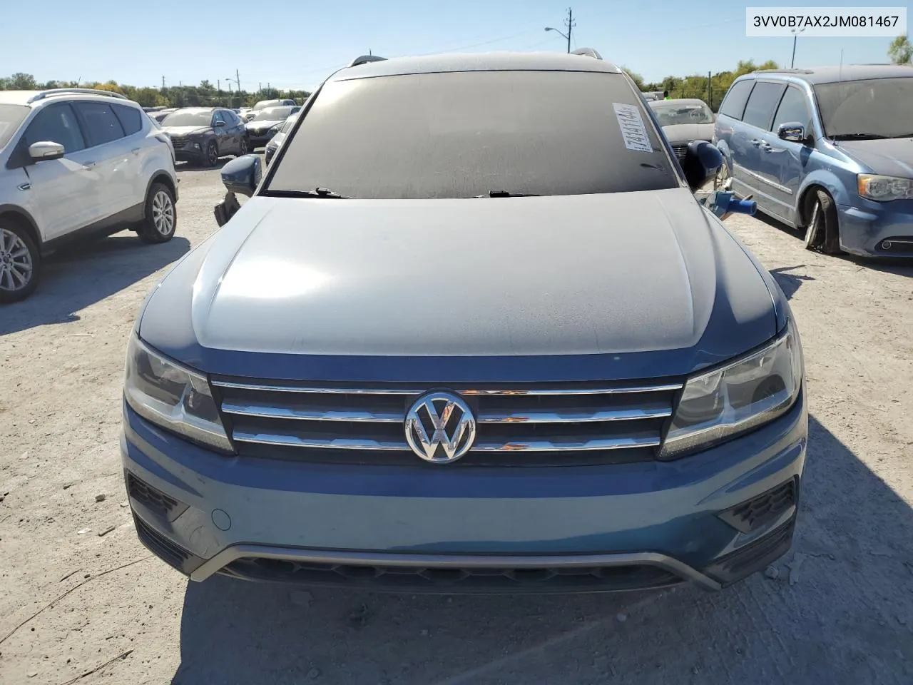 3VV0B7AX2JM081467 2018 Volkswagen Tiguan S