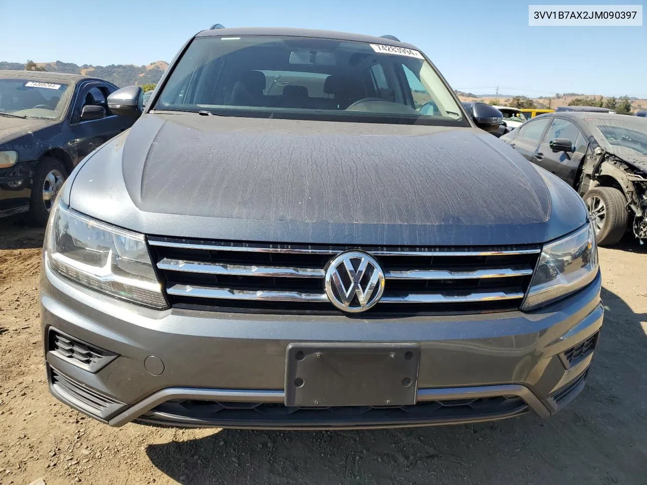 3VV1B7AX2JM090397 2018 Volkswagen Tiguan S