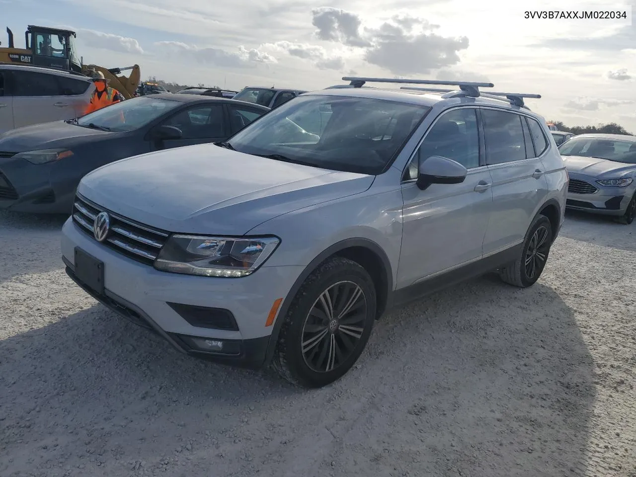 2018 Volkswagen Tiguan Se VIN: 3VV3B7AXXJM022034 Lot: 74334804