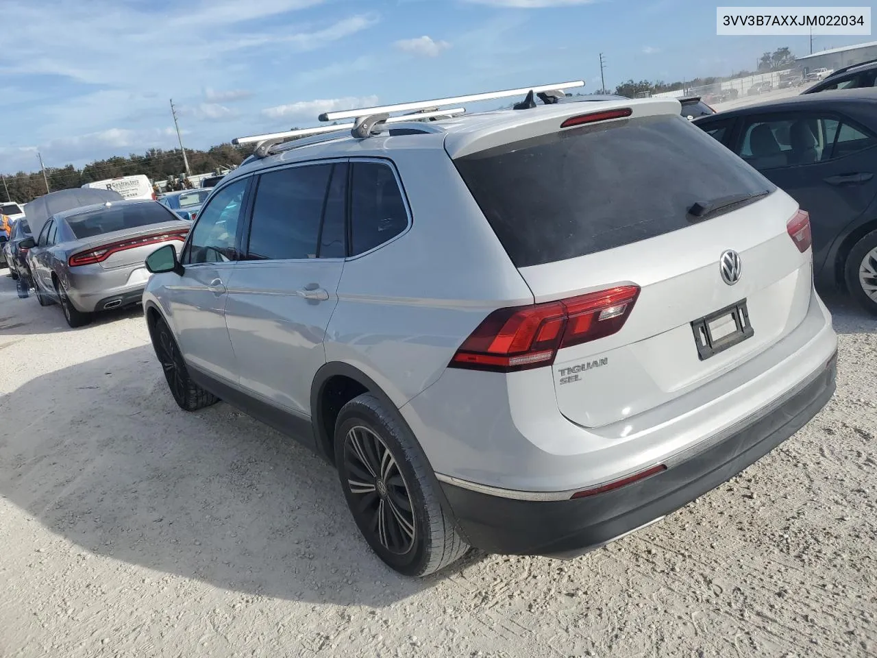 2018 Volkswagen Tiguan Se VIN: 3VV3B7AXXJM022034 Lot: 74334804