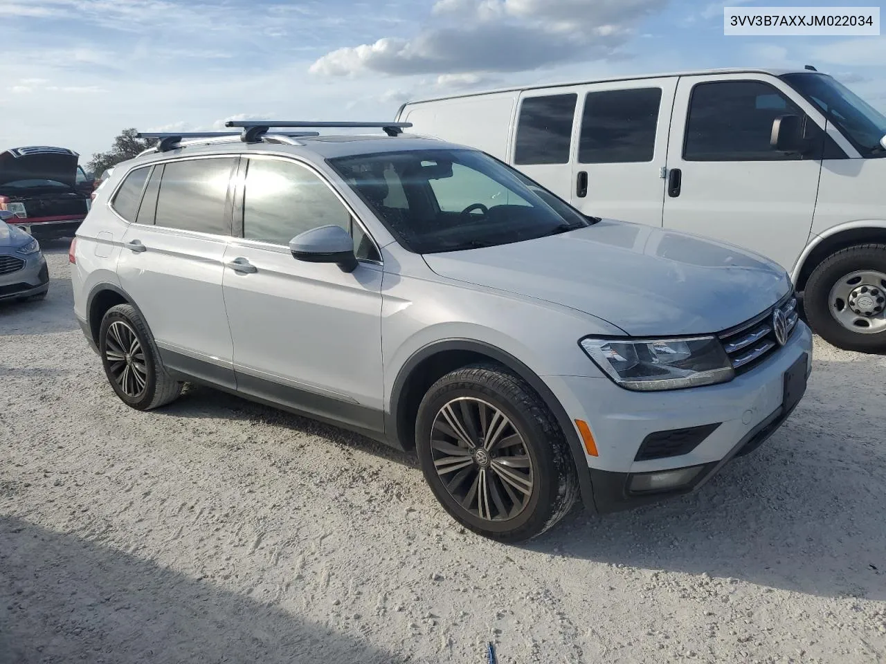 2018 Volkswagen Tiguan Se VIN: 3VV3B7AXXJM022034 Lot: 74334804