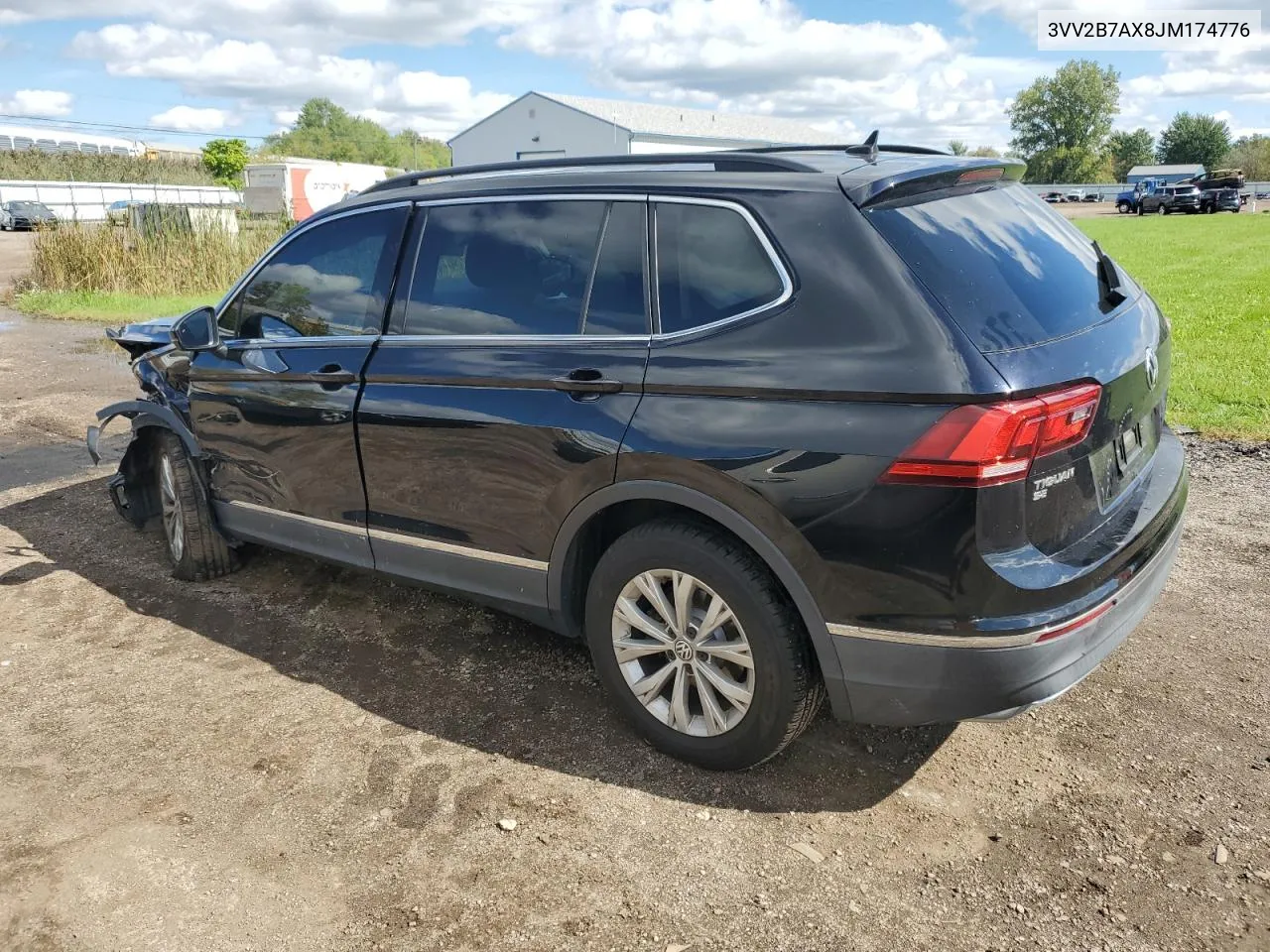 2018 Volkswagen Tiguan Se VIN: 3VV2B7AX8JM174776 Lot: 74340354