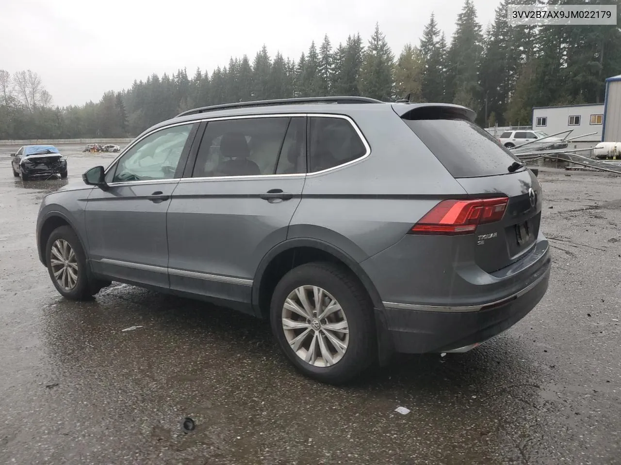 2018 Volkswagen Tiguan Se VIN: 3VV2B7AX9JM022179 Lot: 74471094