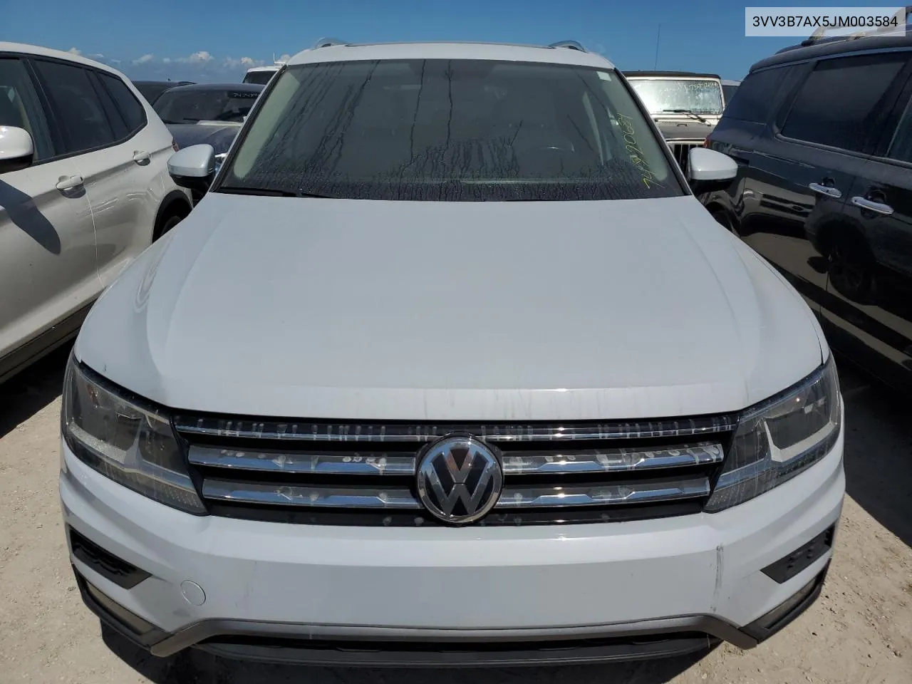 2018 Volkswagen Tiguan Se VIN: 3VV3B7AX5JM003584 Lot: 74820684